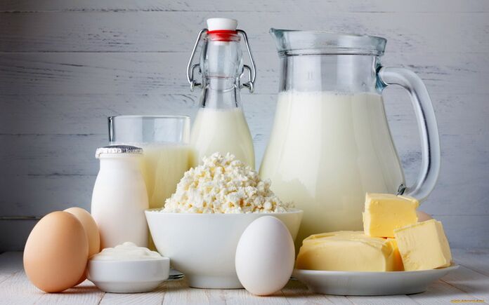 Mleko in mlečni izdelki za preprečevanje impotence